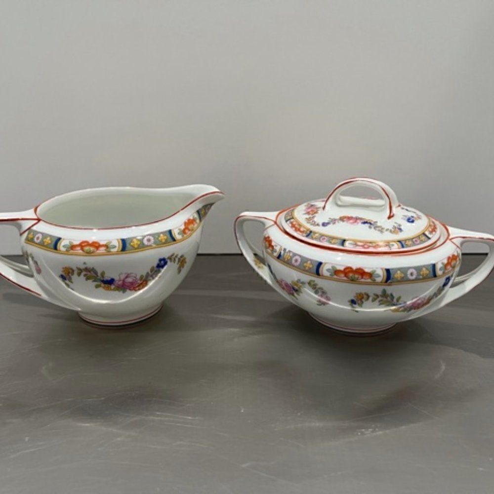 ROYAL INNSBRUCK M Z VIENNA AUSTRIA  Lidded Sugar